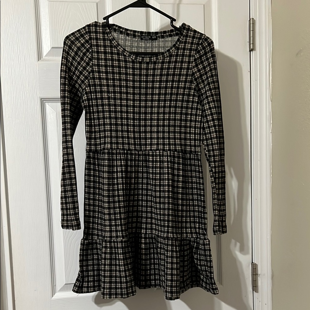 Stylish Black and White Kids Dress